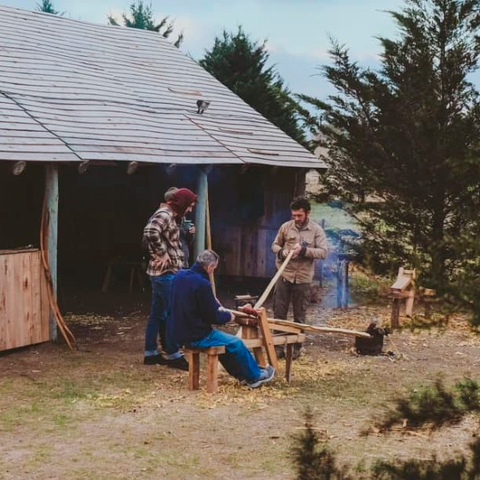 Trabajo Artesanal al aire libre